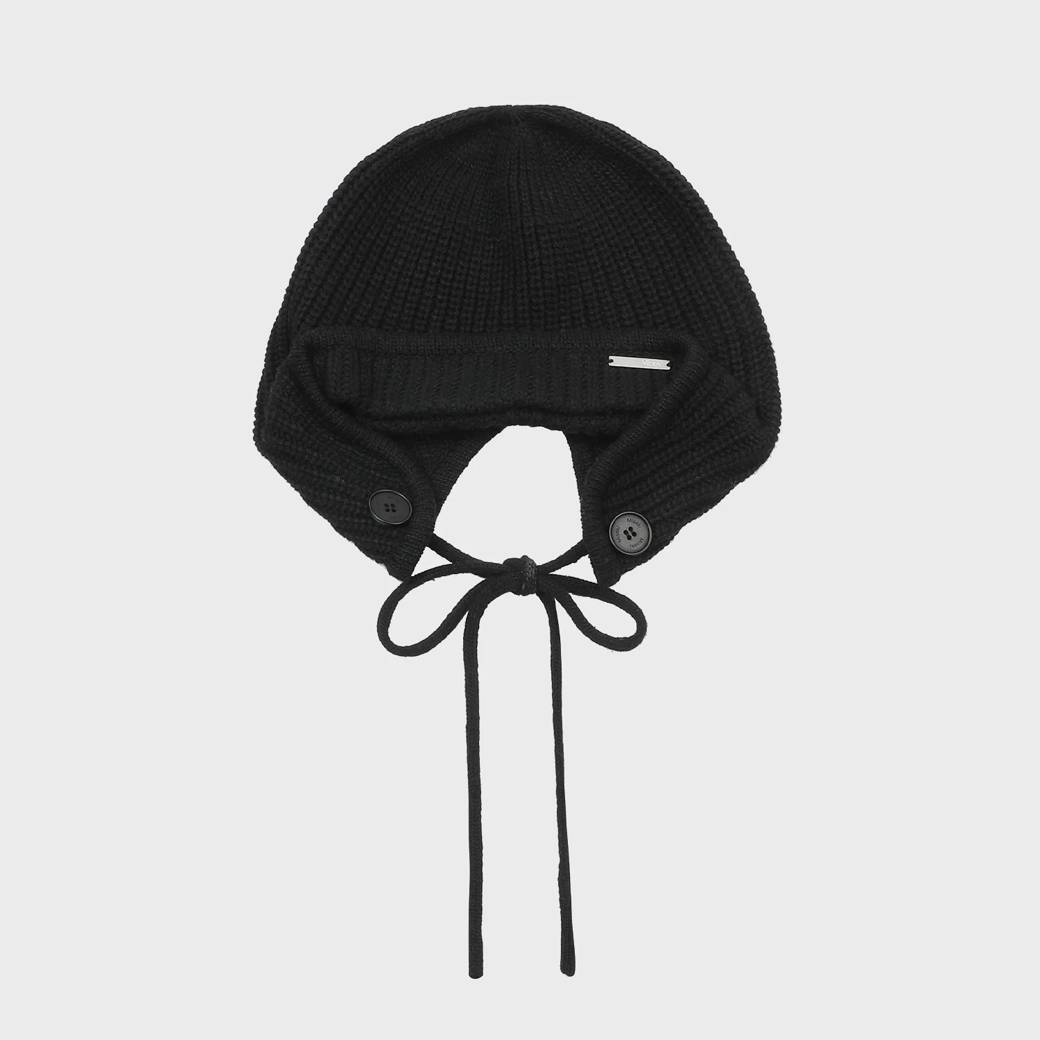 Button trooper hat BLACK