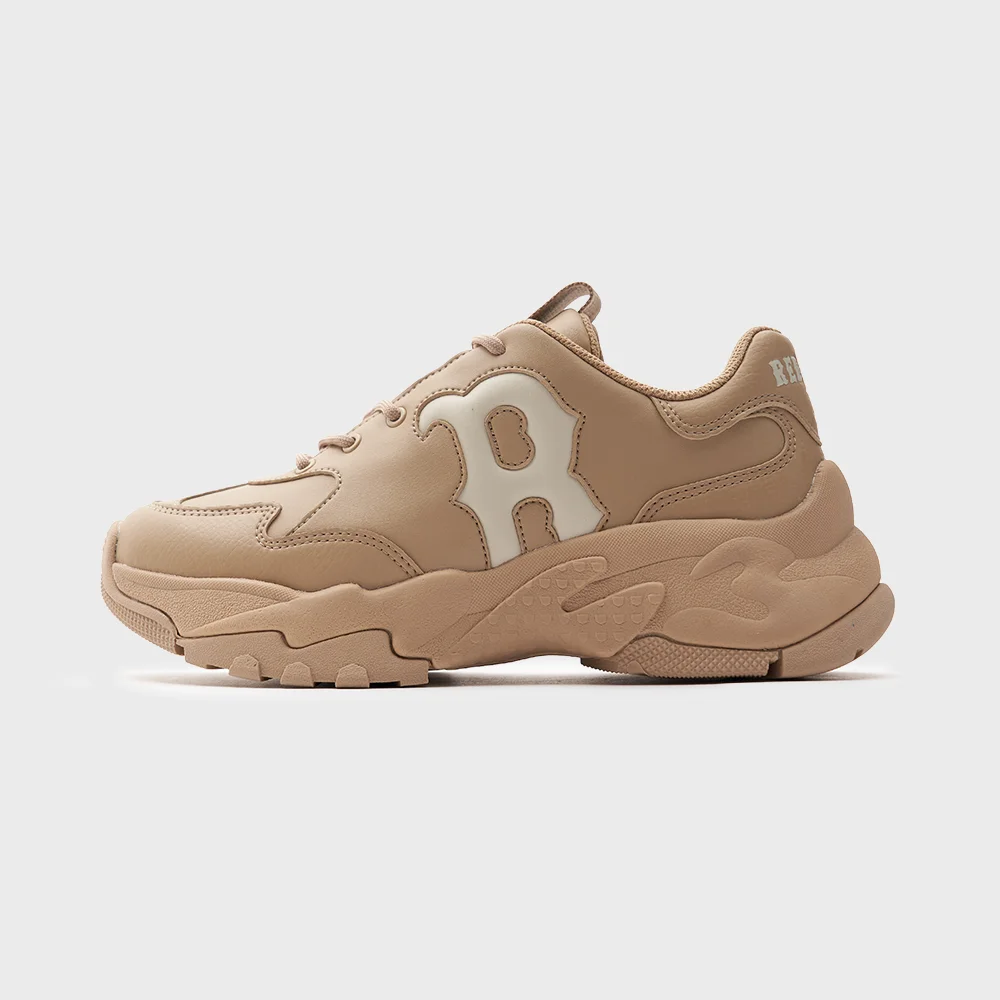 大圓球厚底 窗格 BOS (Beige)
