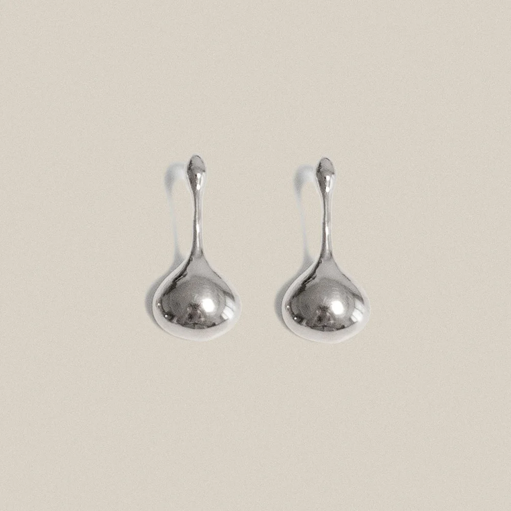 Mirror Earrings Short