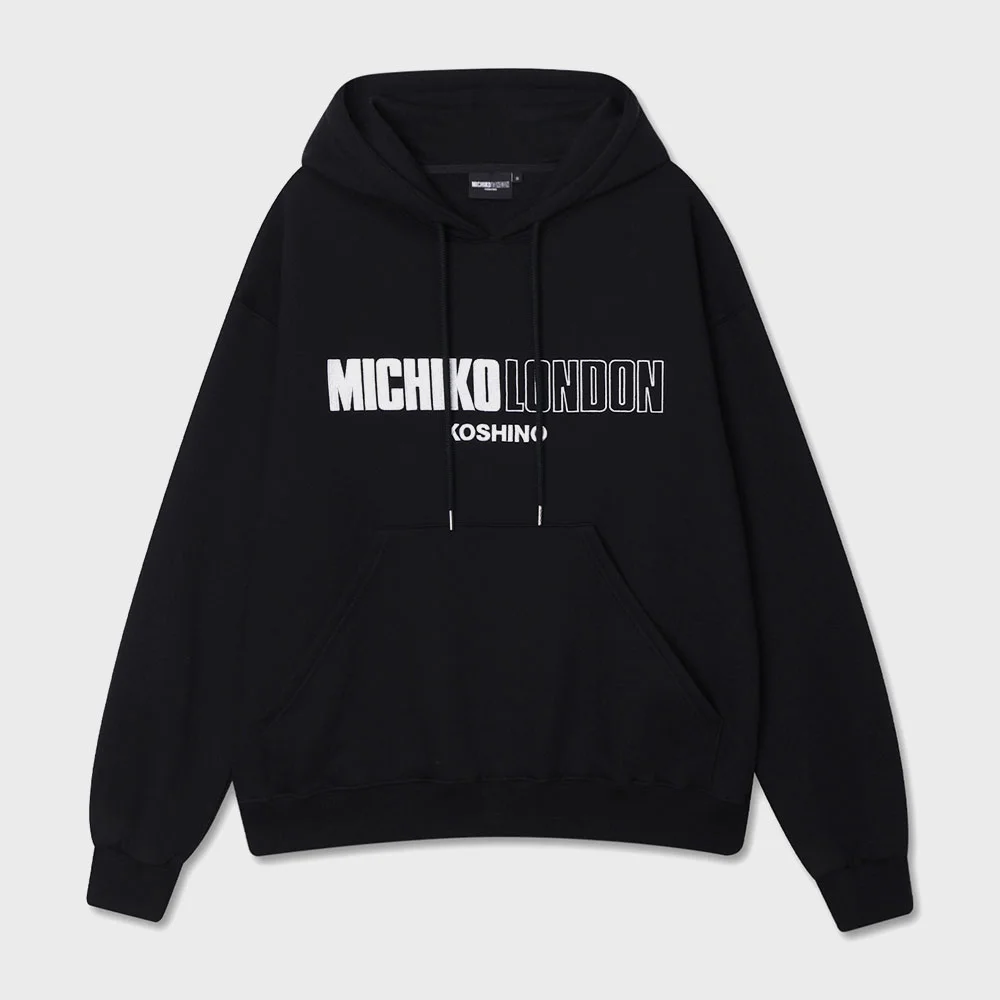 HERITAGE LOGO HOODY BLACK_UNISEX