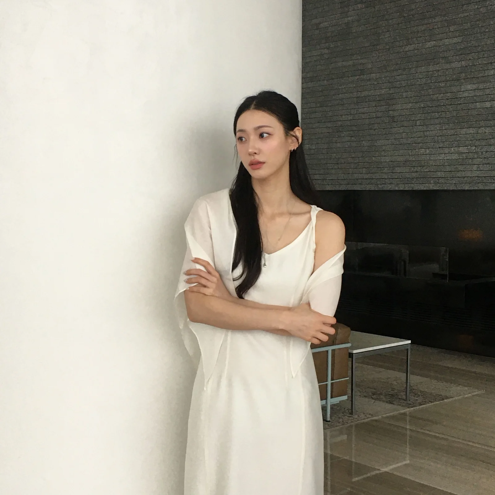 SERENE VISCOSE KNOT OPS_IVORY