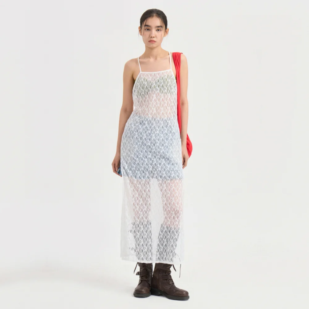 Chouetties by LUCKY CHOUETTE_Lace Layering Dress (white)_LADAX25620WHX