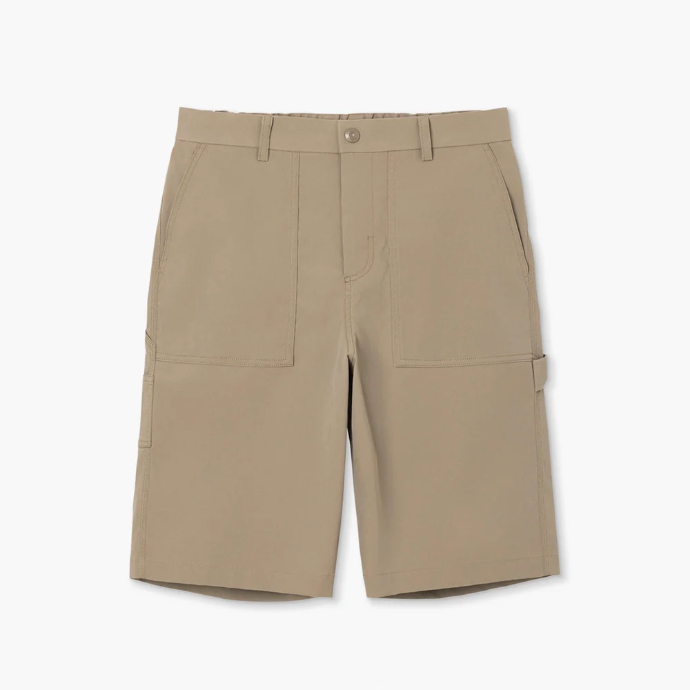MENS CARPENTER BERMUDA PANTS_BEIGE