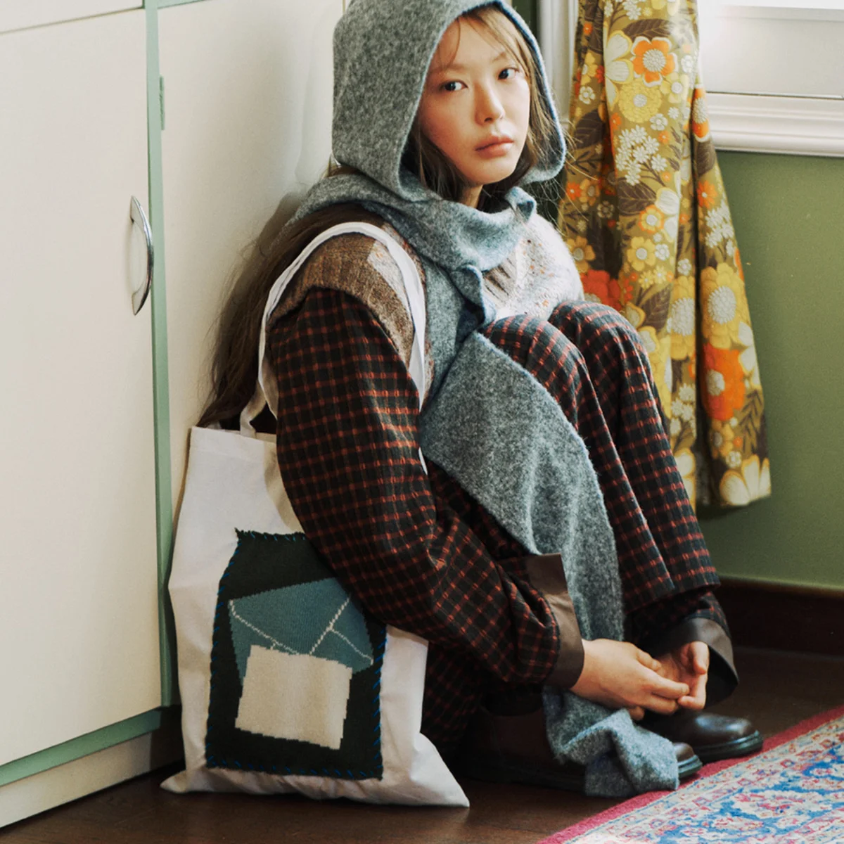 LETTER BAG WHITE