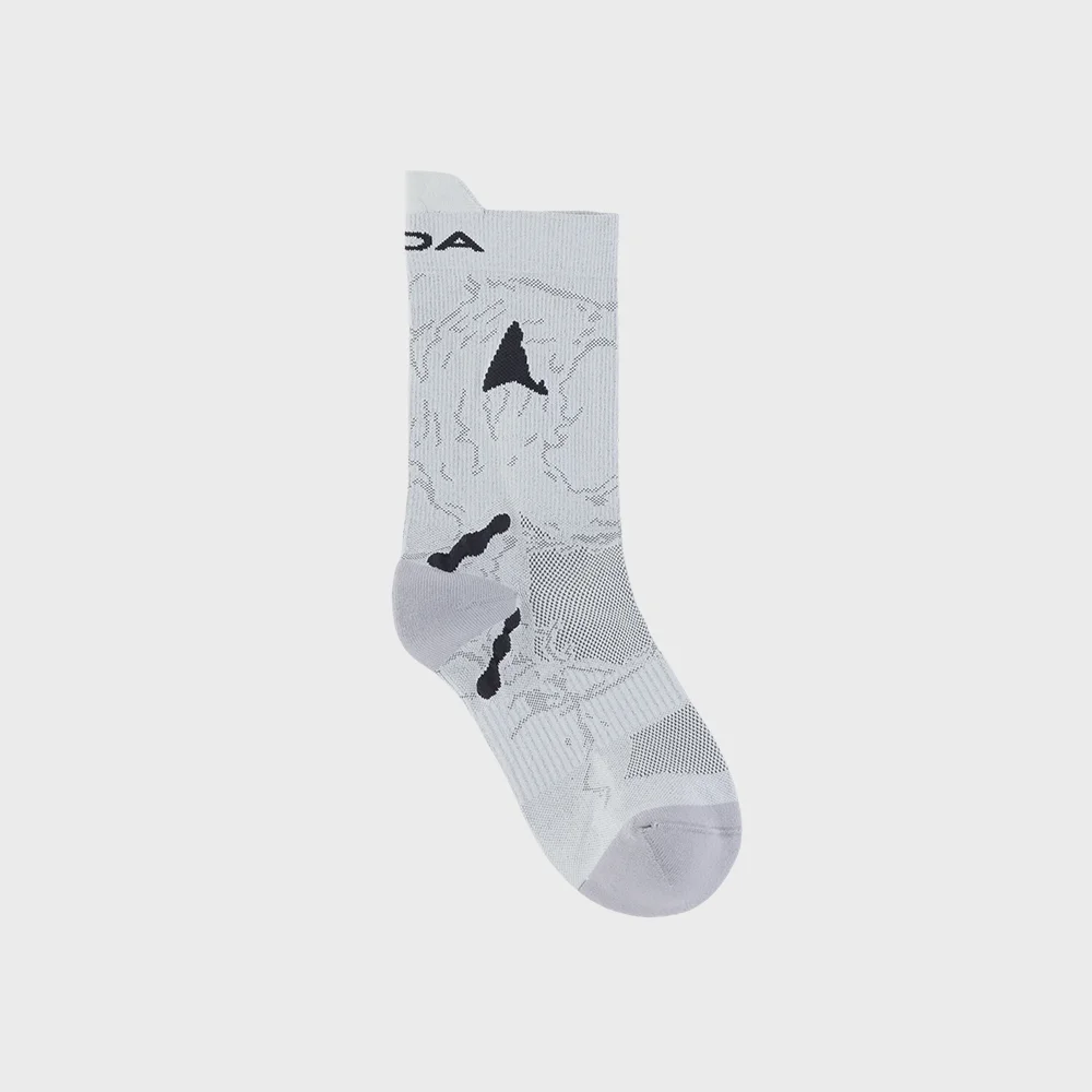 (U) RYLI Q-SKIN TECHNICAL CREW SOCKS (WHITE)