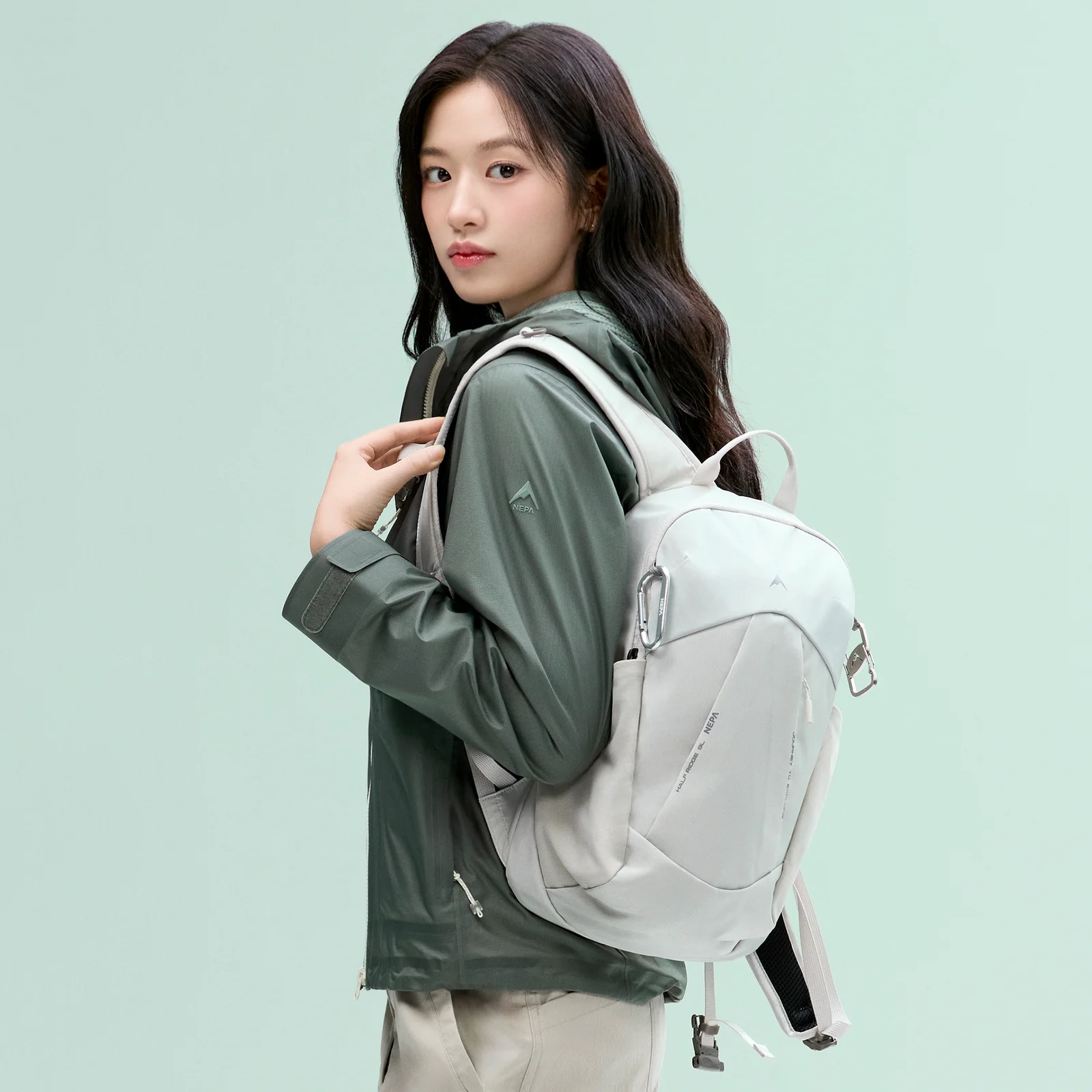 NEPA/Official Direct 7MC7502 通用 Half Ridge 9L 背包(+保冷袋)_GREYISH BEIGE