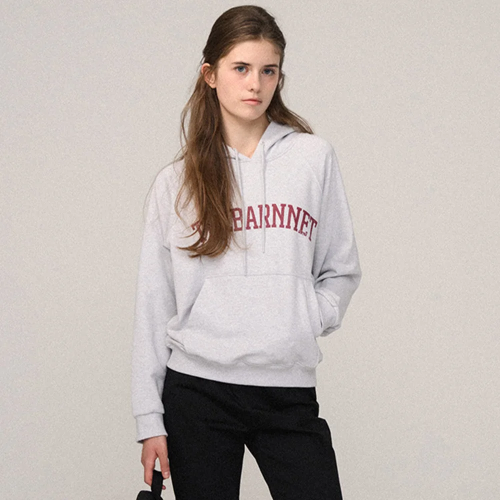 Coma Pullover Hoodie_Melange grey