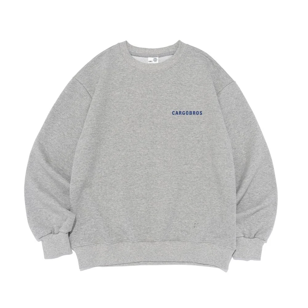 ESSENTIAL LOGO SWEATSHIRT (GRAY)