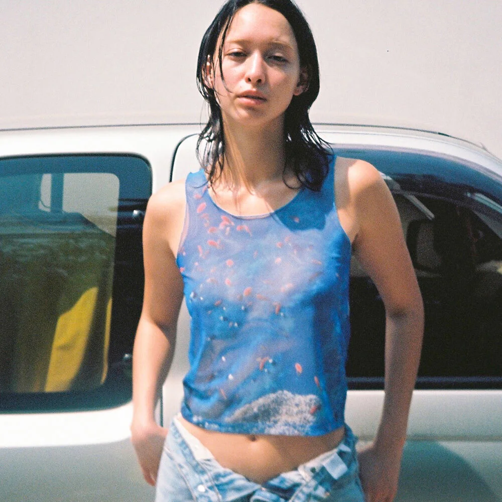 Dive Mesh top_Blue