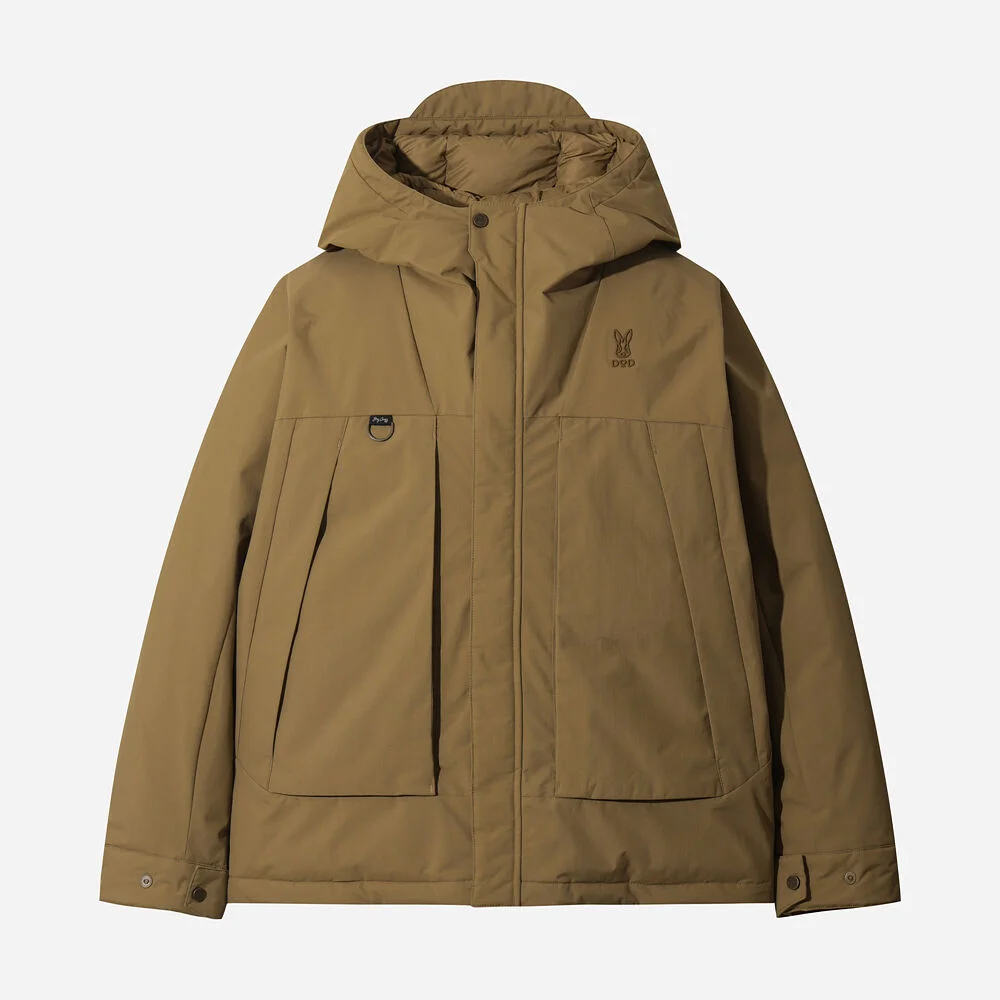 Urbane D7 連帽衫 Down 外套 (TAN)