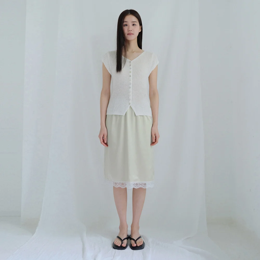 Ondo Skirt_Mild Olive