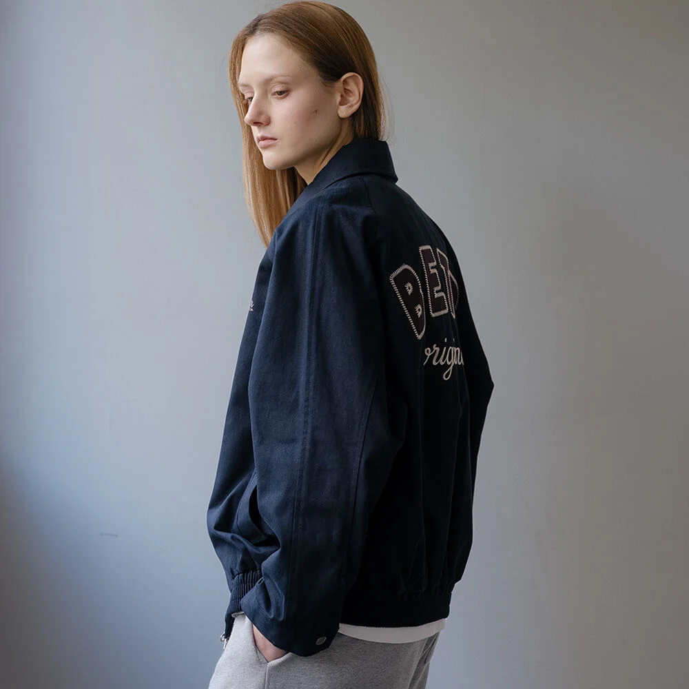 BETR cotton blouson jumper _Navy