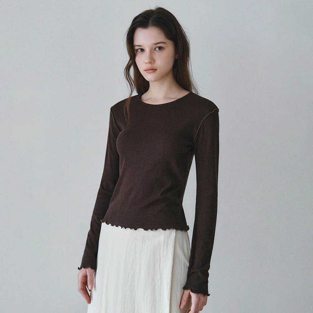 Soft Wave Crop T-Shirt_4COLOR(W26TP12)