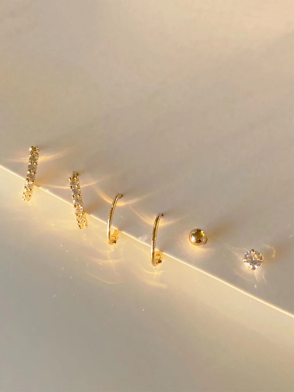 14k gold 日常 疊加 套裝