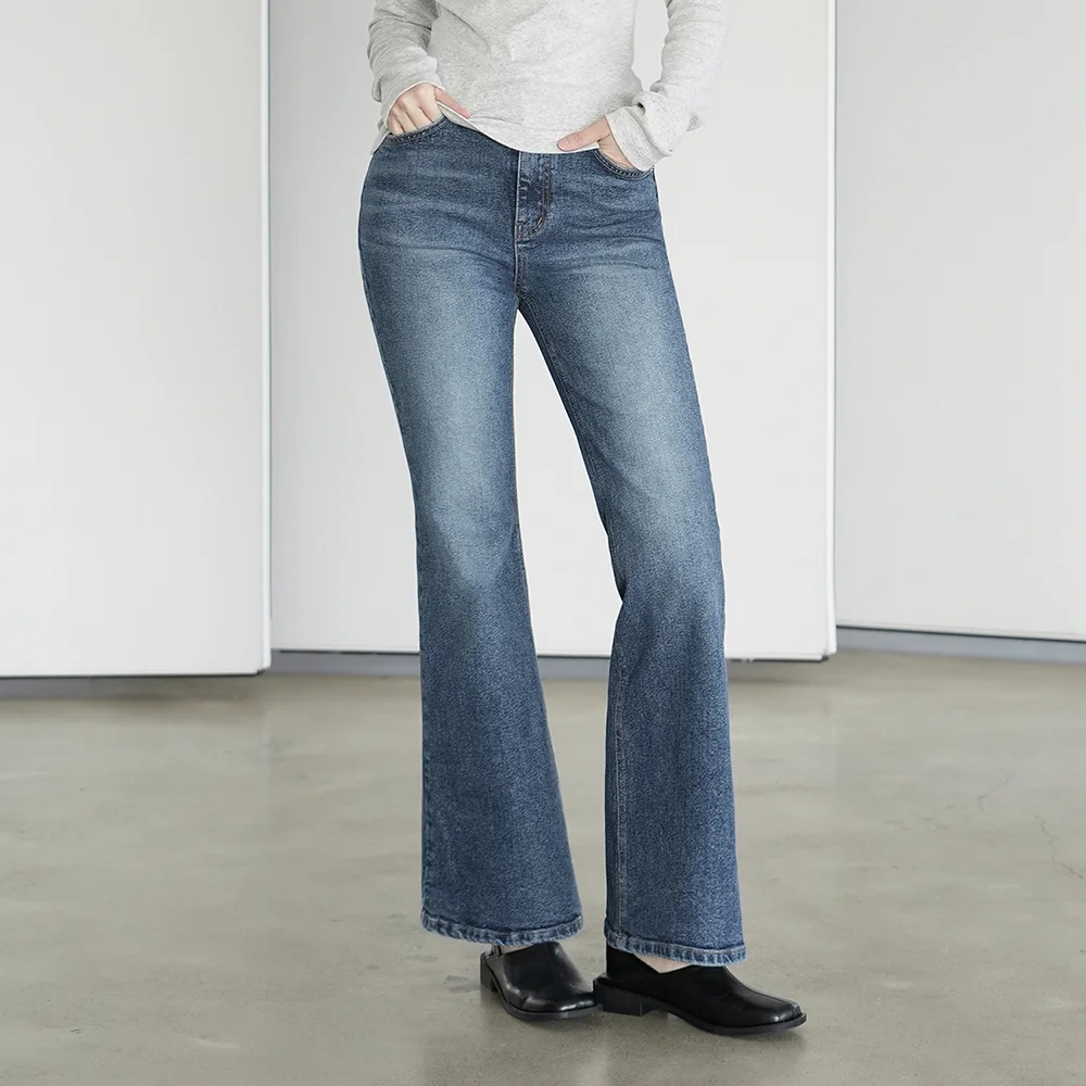 W1086 WIDE BOOTS CUT (2COLORS)