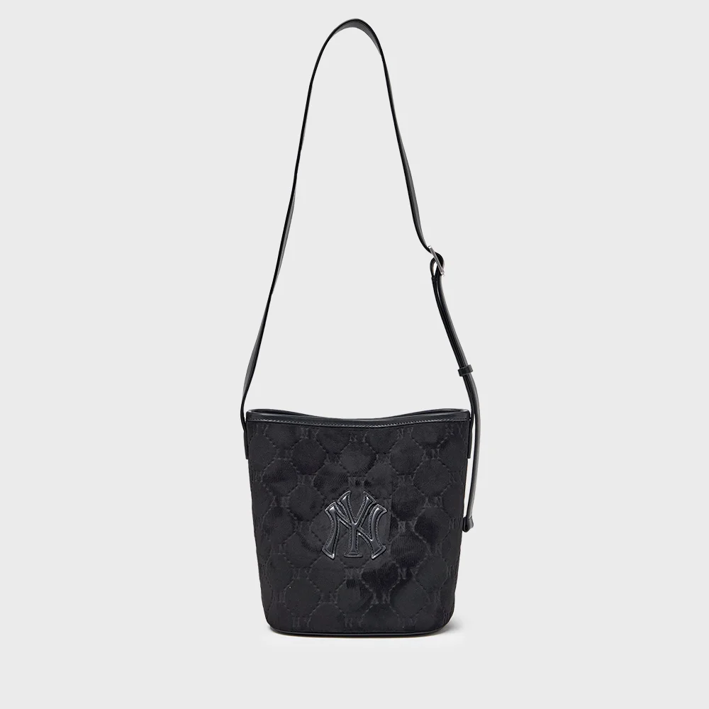 Monogram 麂皮 水桶袋 NY (Black)