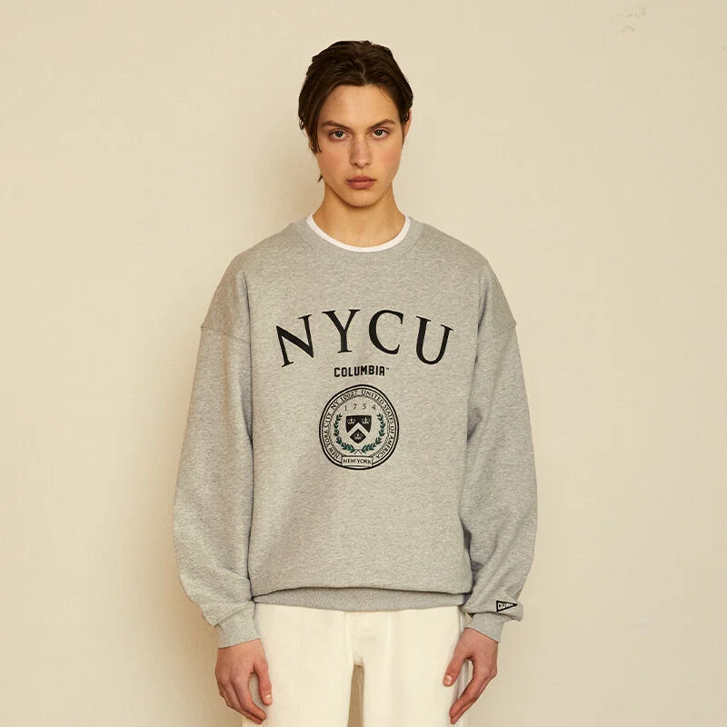 NYCU SEAL SWEATSHIRTS M灰色