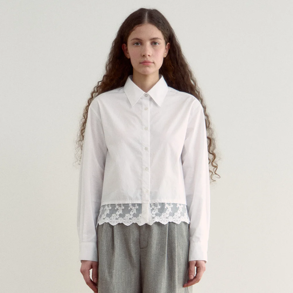 Atelier Lace Shirt (White)
