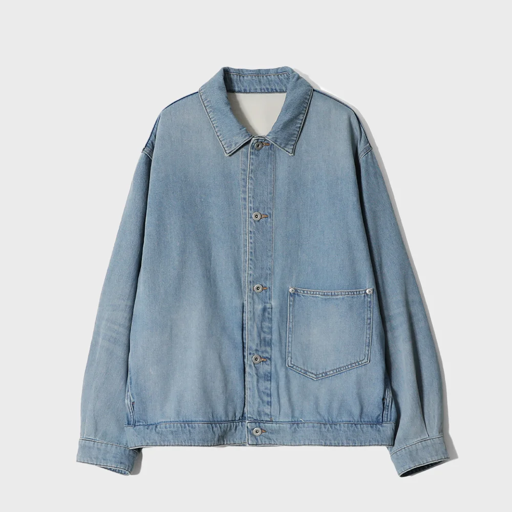 Liverty Trucker Denim Jacket Light Blue
