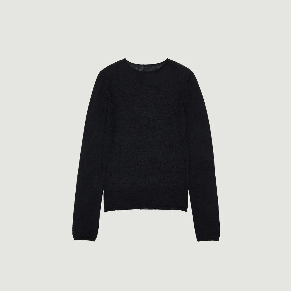 JULIET MOHAIR KNIT (BLACK)