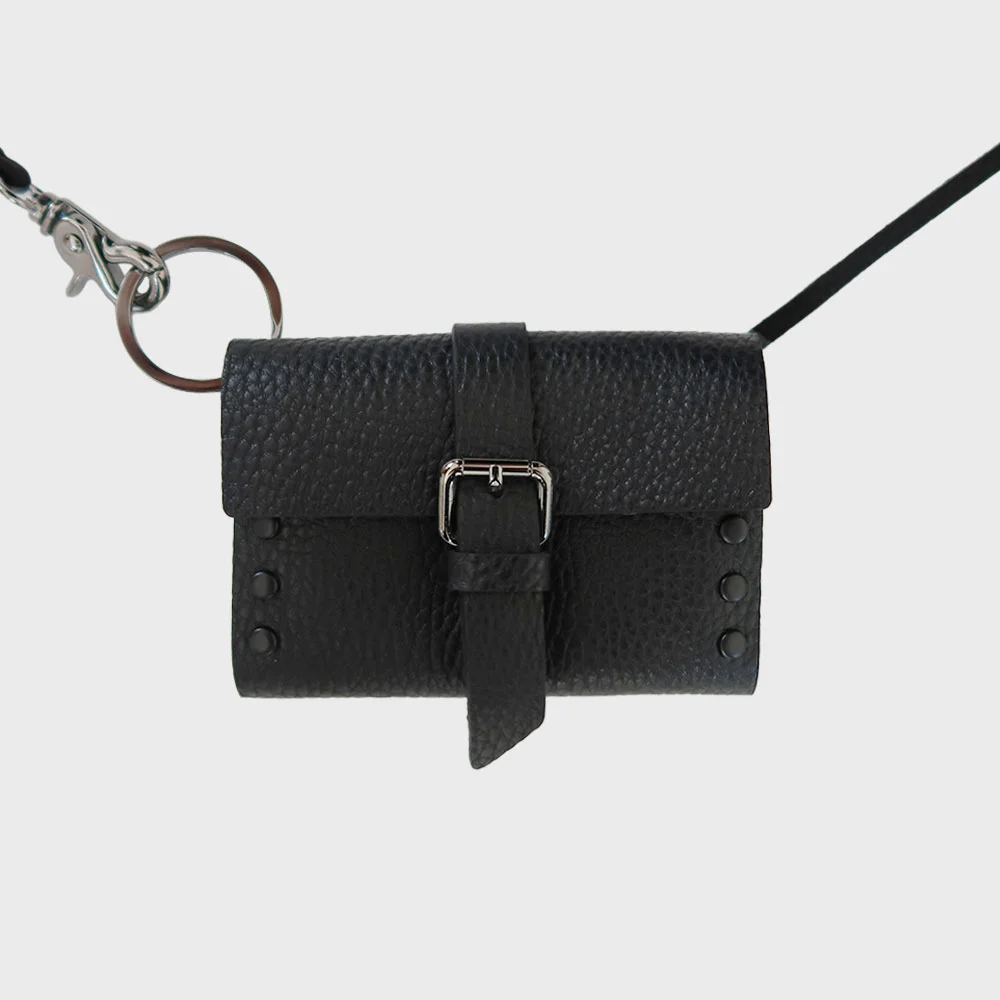 Killi Real Leather Micro Bag - Real Black