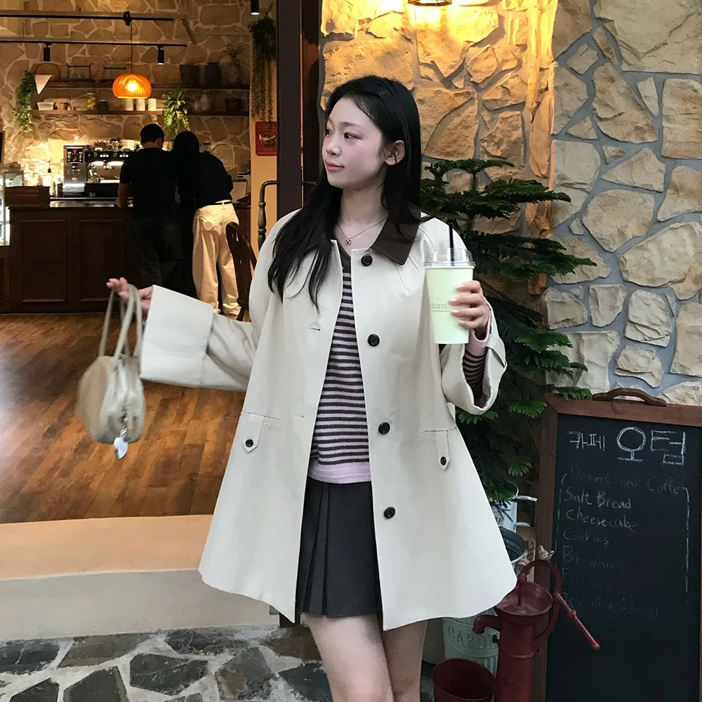 Brooklyn Half Trench Coat
