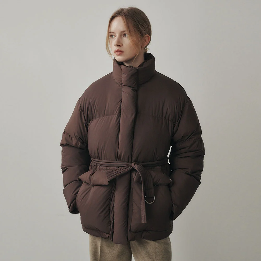Laurent Duck Down Padding DarkBrown