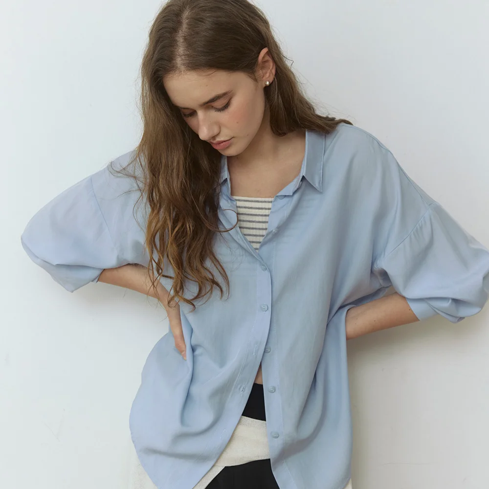 Soft overfit shirts - sora