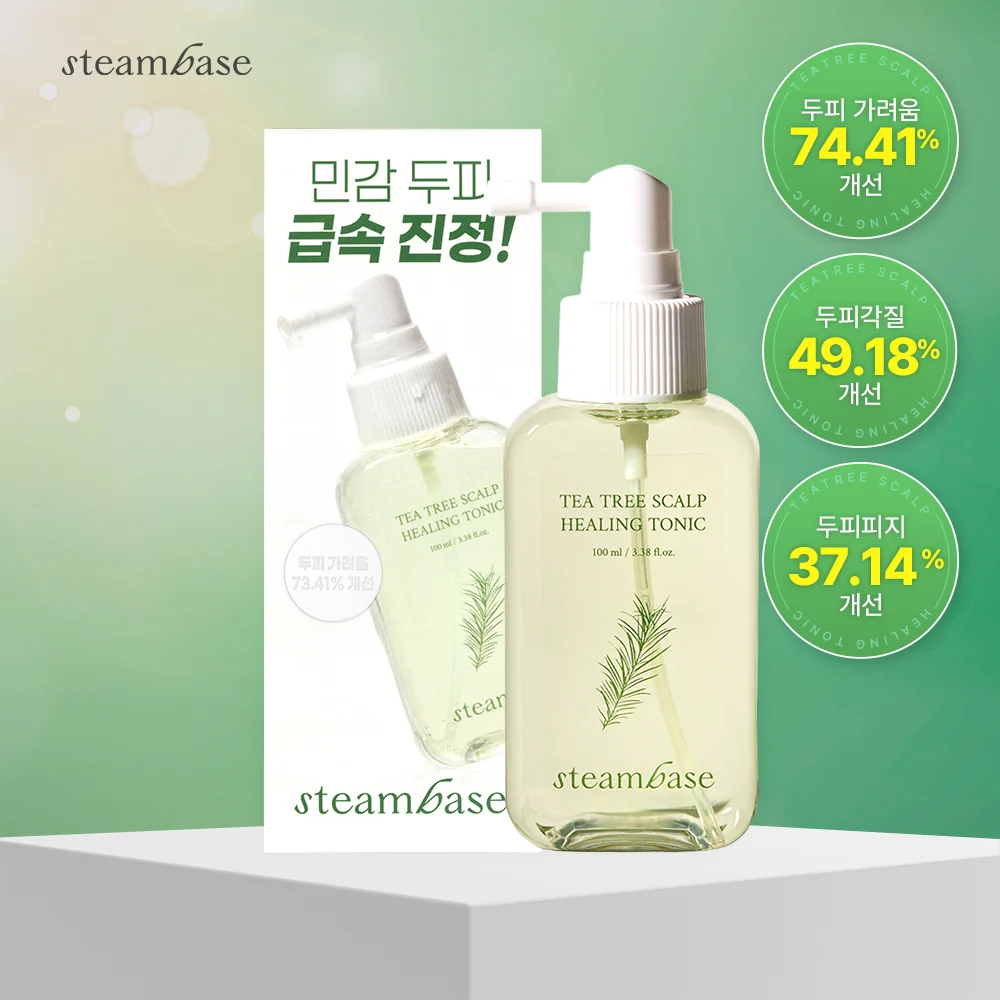 Steam Base 茶樹 頭皮 修護 爽膚水 100ml