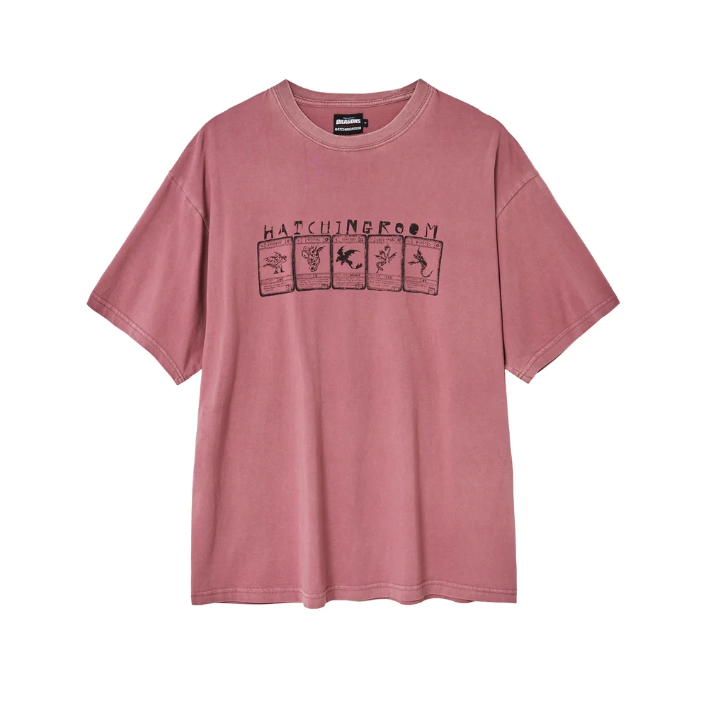 Dragon Cards Tee Vintage Rose