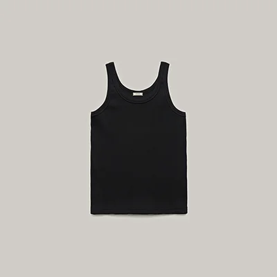 san sleeveless (black)