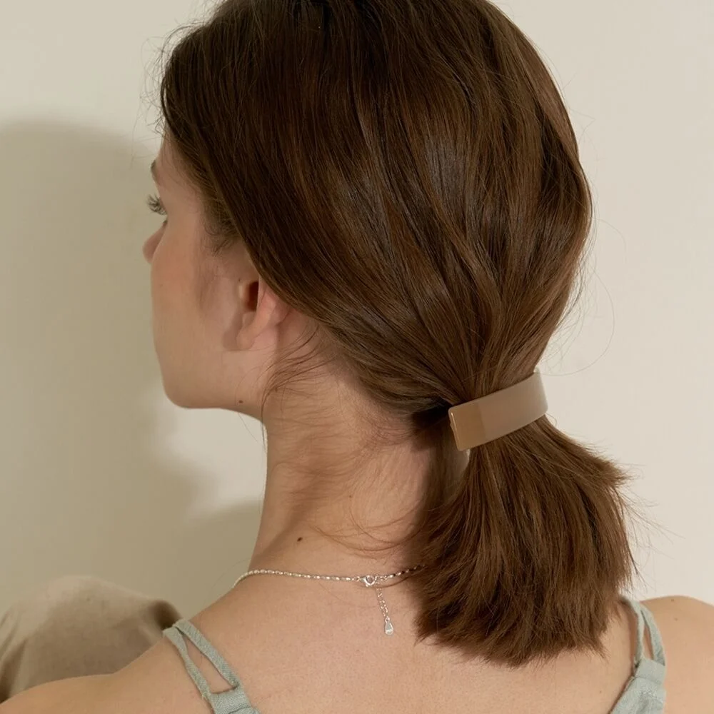 Camel & Mint Hair Pin