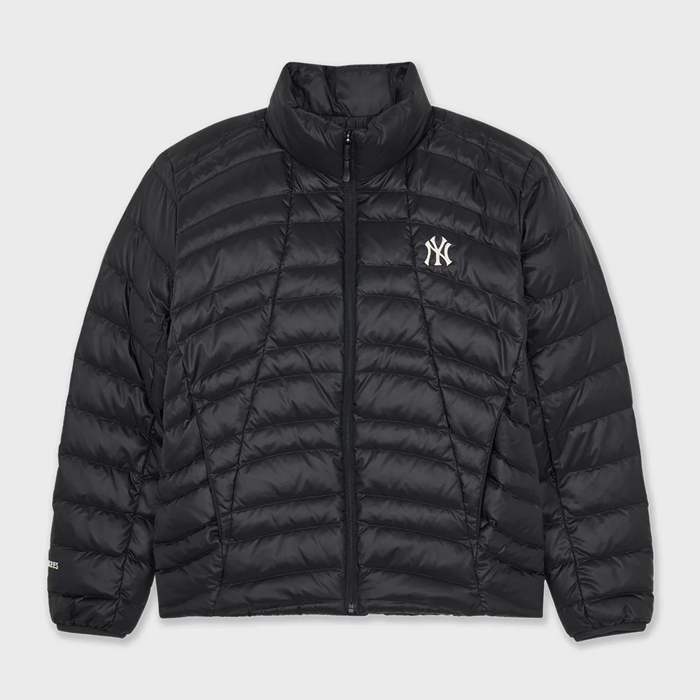 戶外機能風 Stand Neck 可收納 輕量 弧形鋪棉 NY (Black)
