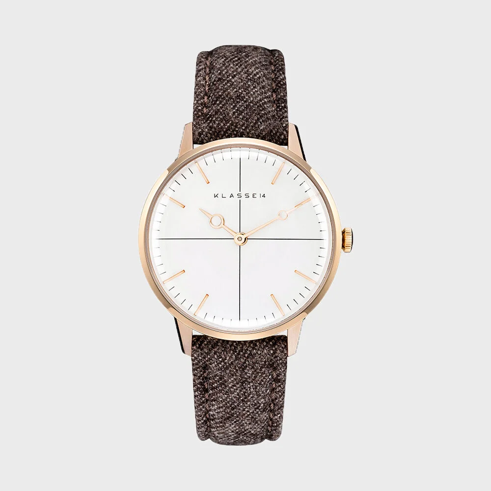 DISCO VOLANTE SARTORIAL ROSE GOLDOAK FLANNEL 36mm DI17RG003W