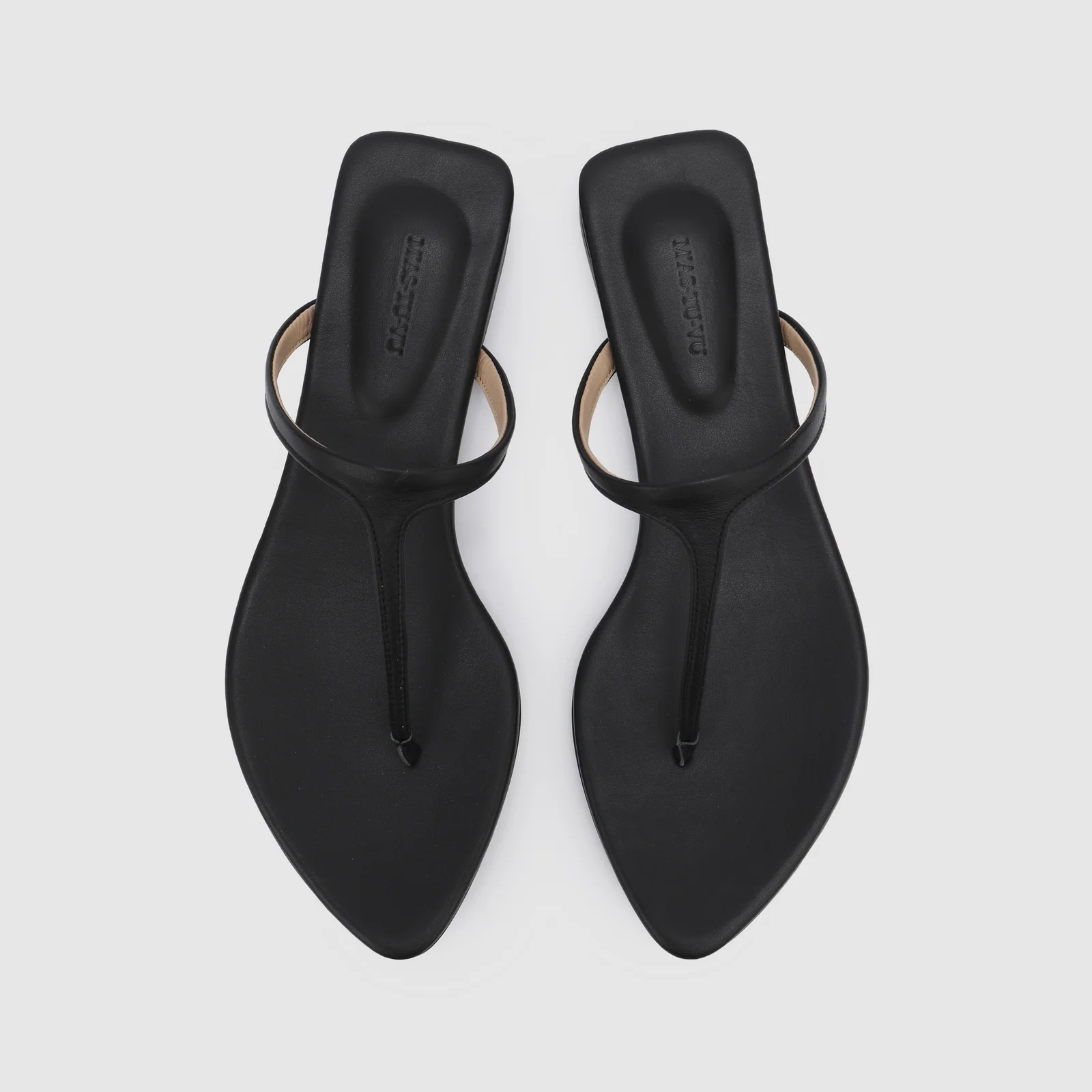 T-strap slide( black)