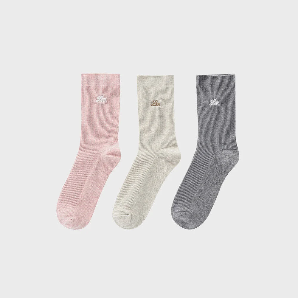 女裝 Union 麻花 襪 3PACK 混搭