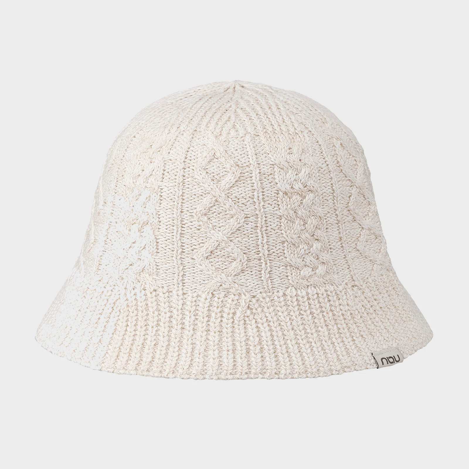 針織衫 水桶 帽 R Ivory