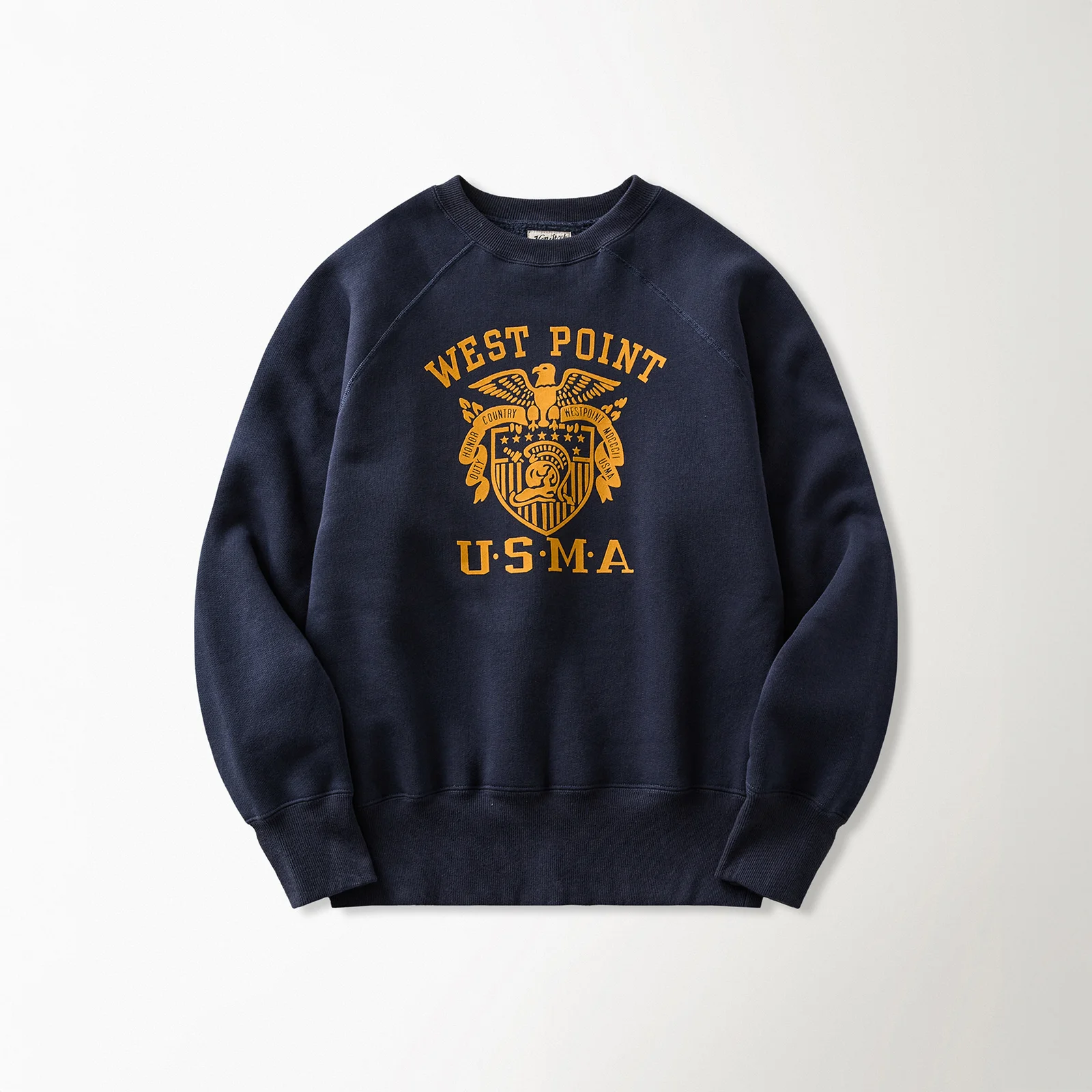 Heavyweight USMA Raglan Sweatshirt Navy