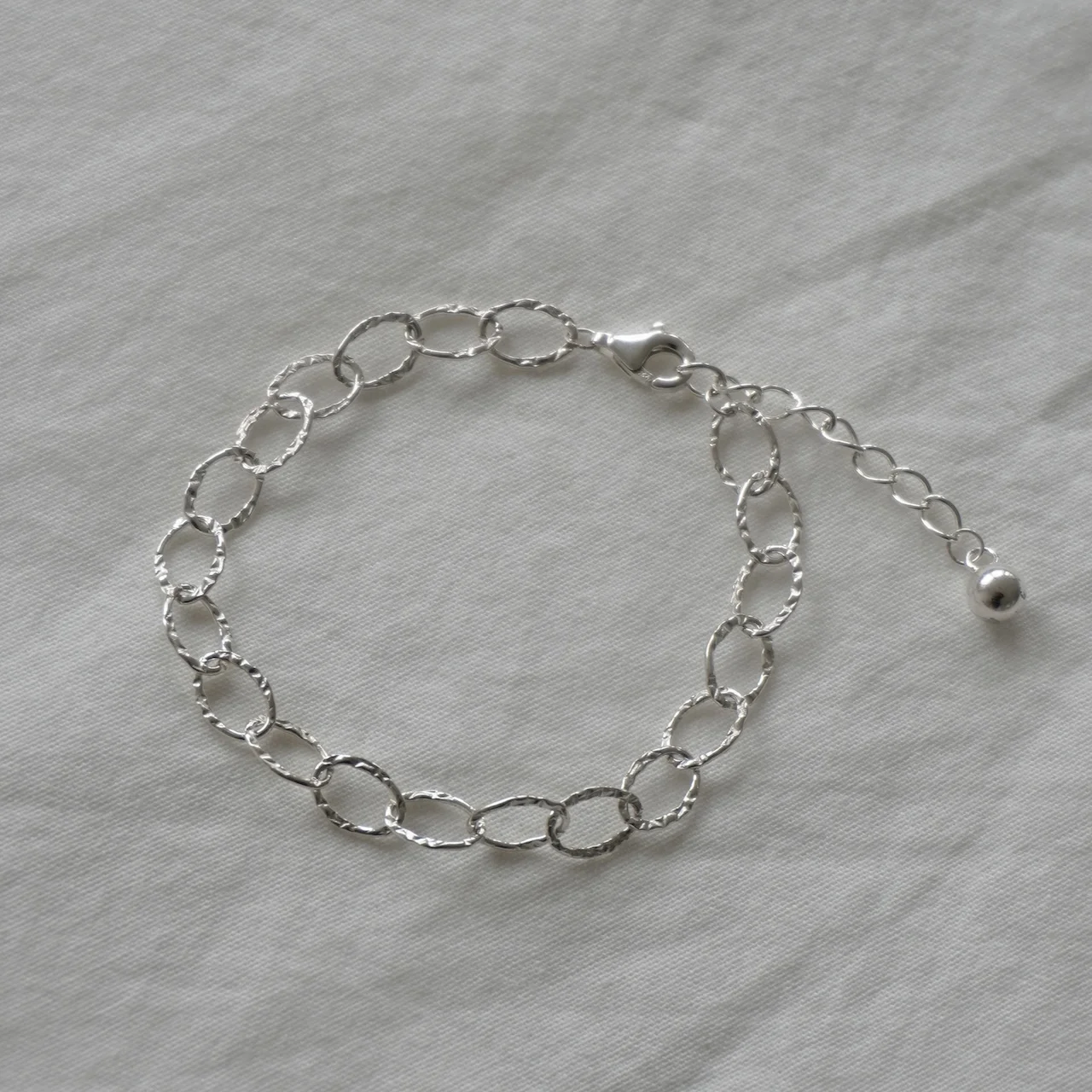 organic chain bracelet