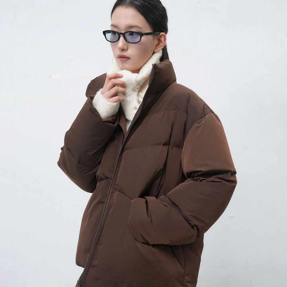 UNISEX 透氣 混搭 簡約 短 Puffer / SBE4U07014