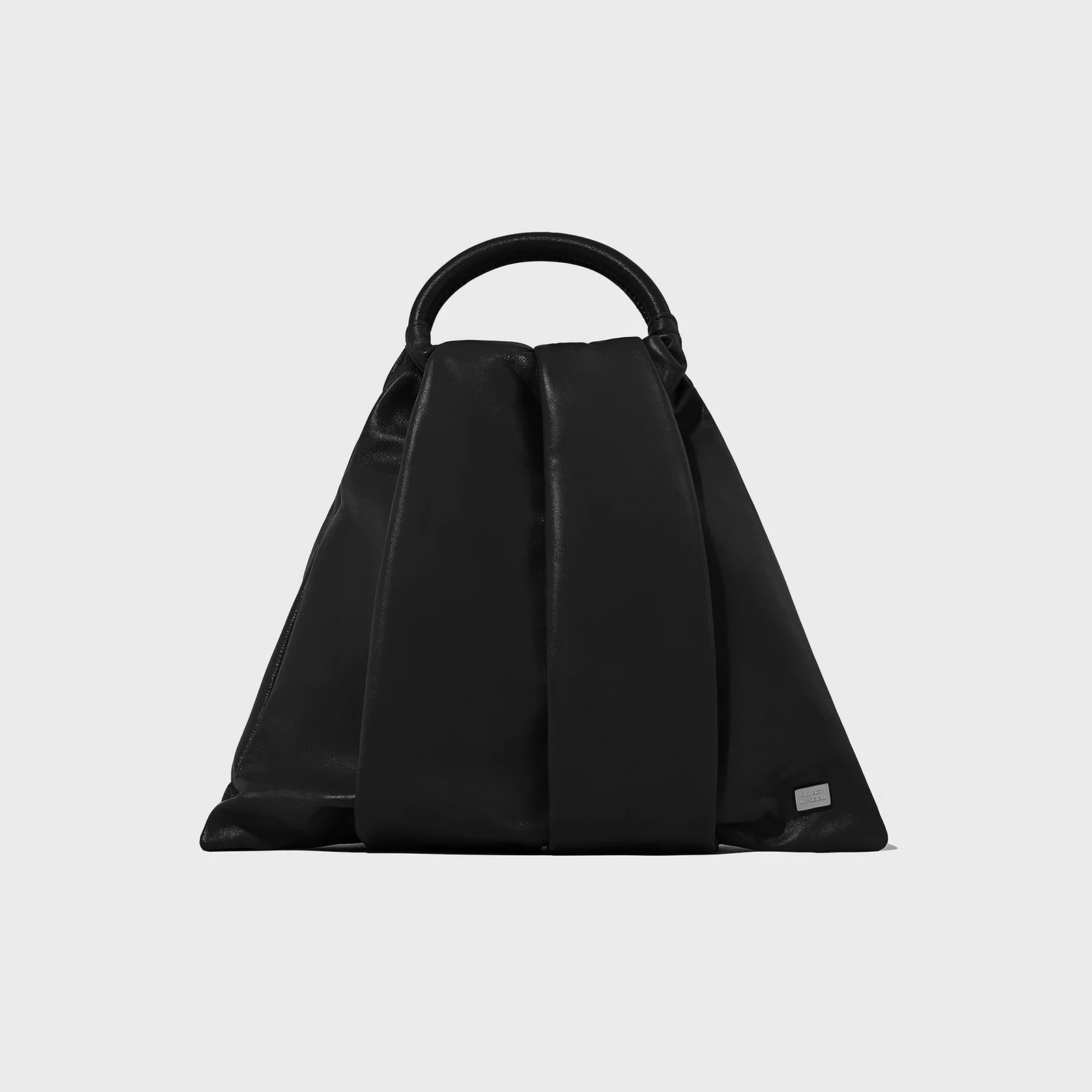 Clam mini tote bag BLACK