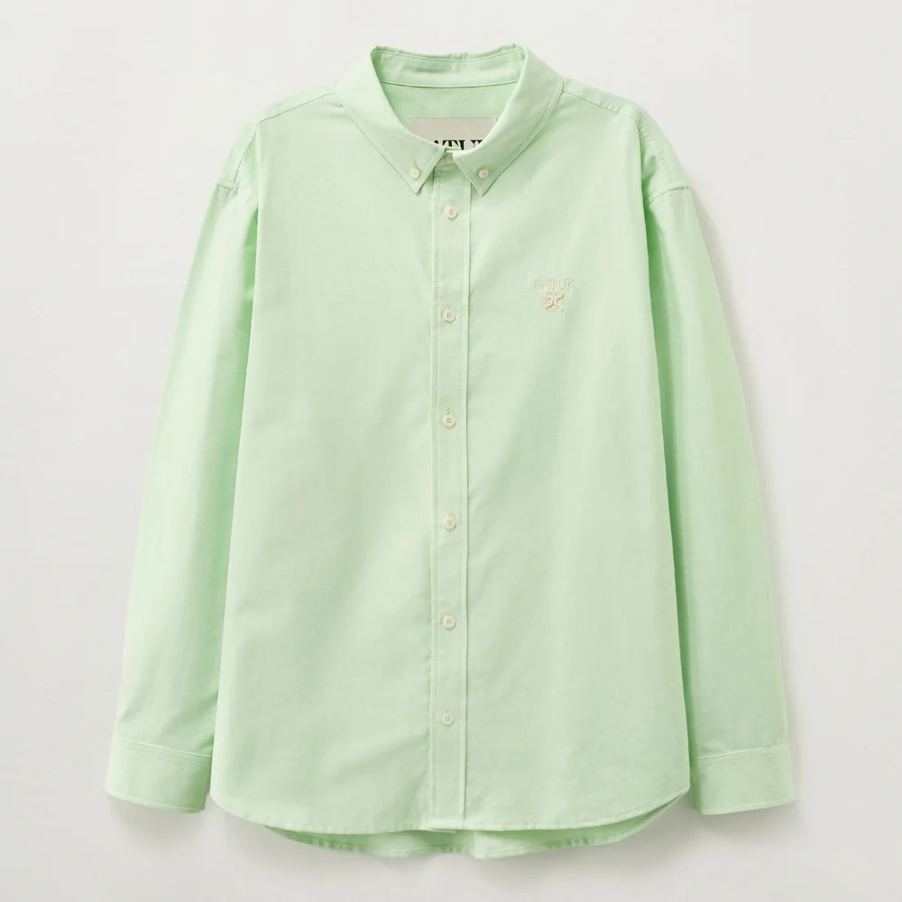 Lauren 牛津布 襯衫 薄荷色