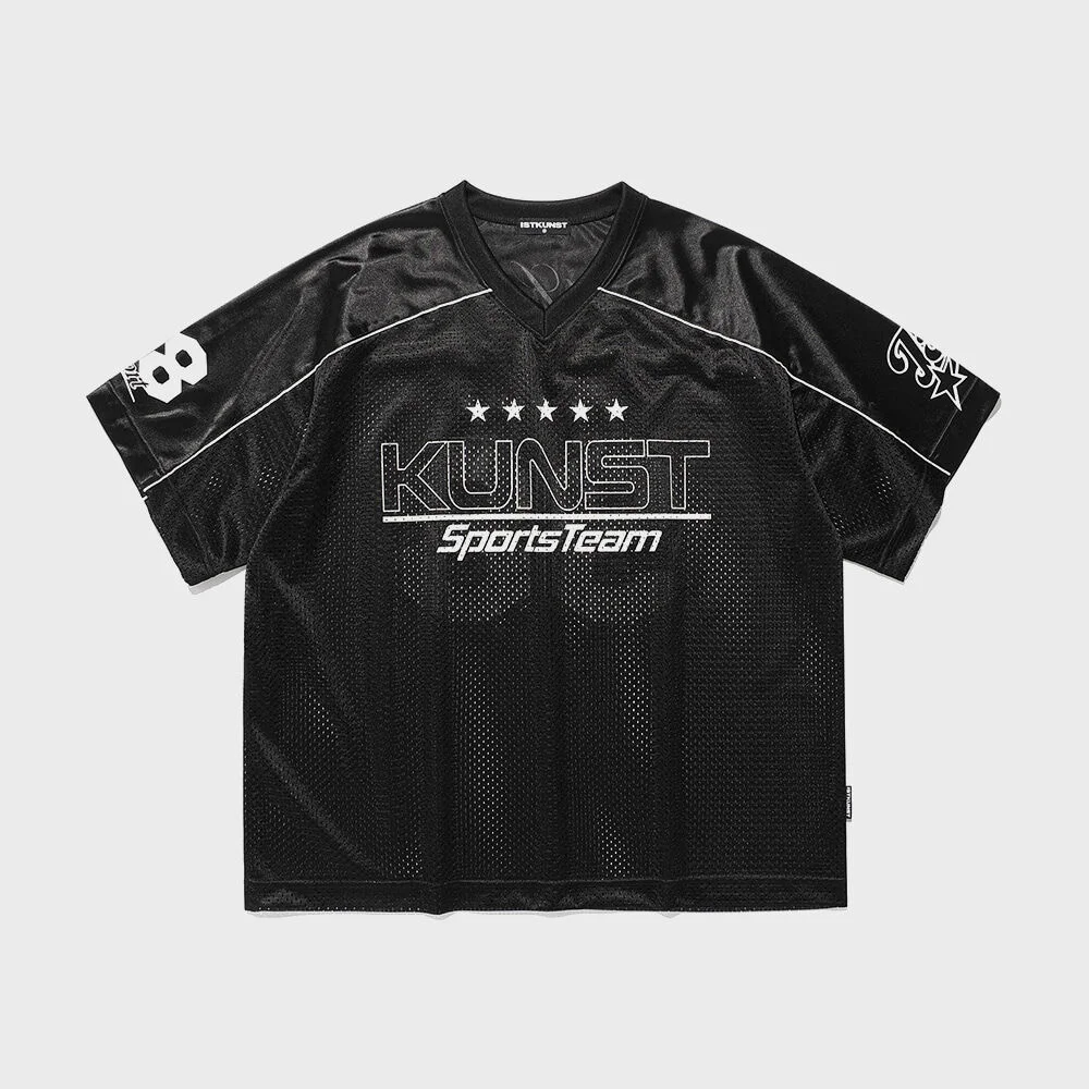 MESH FOOTBALL JERSEY_BLACK(IK2FMMT541A)
