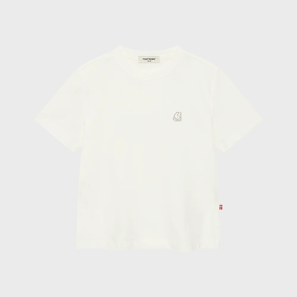 小 北極熊 短袖 T恤 - W_Off White_OWM26232W3