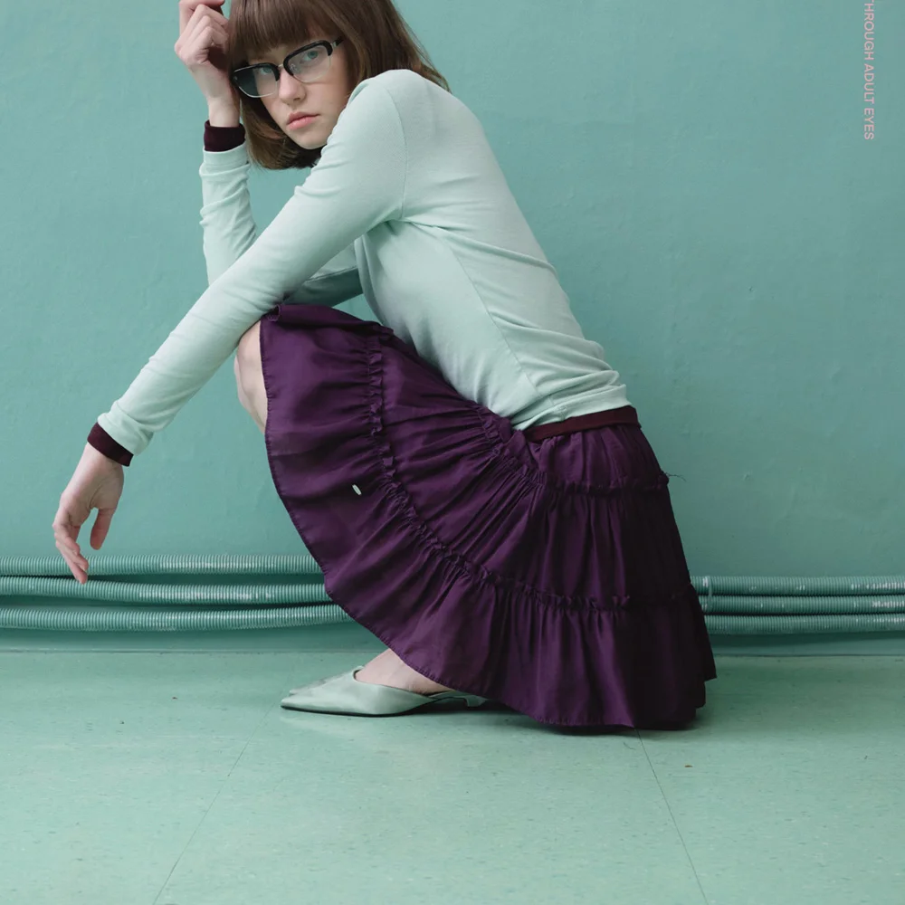 Mute 荷葉邊 蓬蓬 半身裙_Mute Skirt