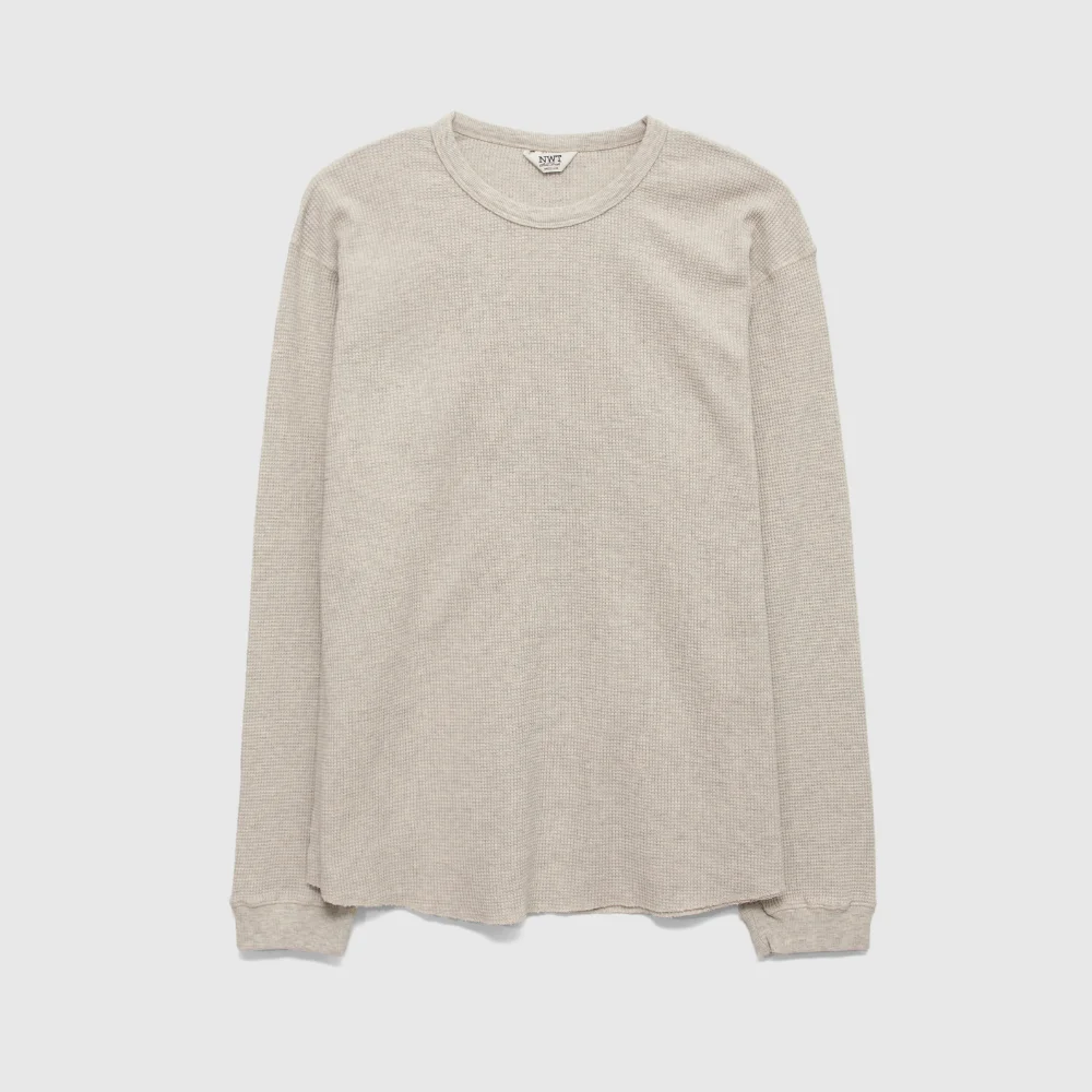 Waffle L/S Tee (Oatmeal)