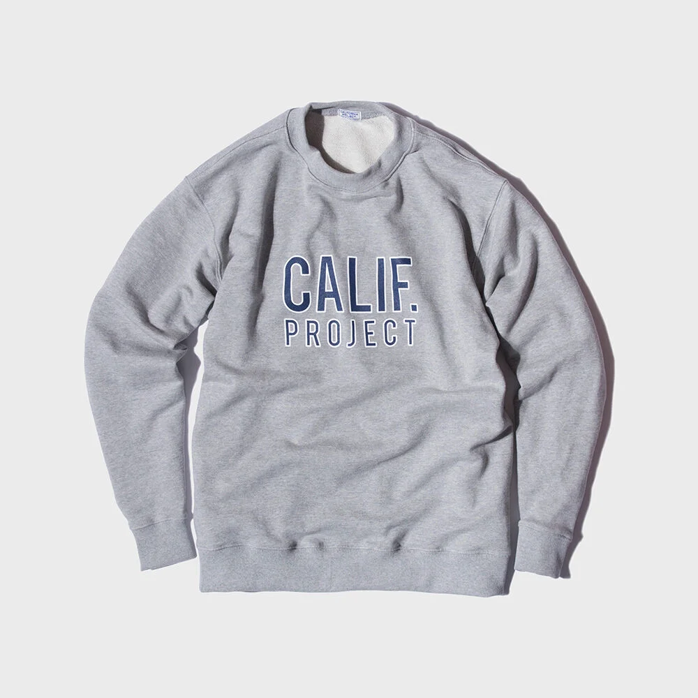 CALIF. PROJECT LOGO SWEATSHIRTS (GRAY)