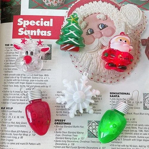 Led Winter Earring Lamp Winter 耳環