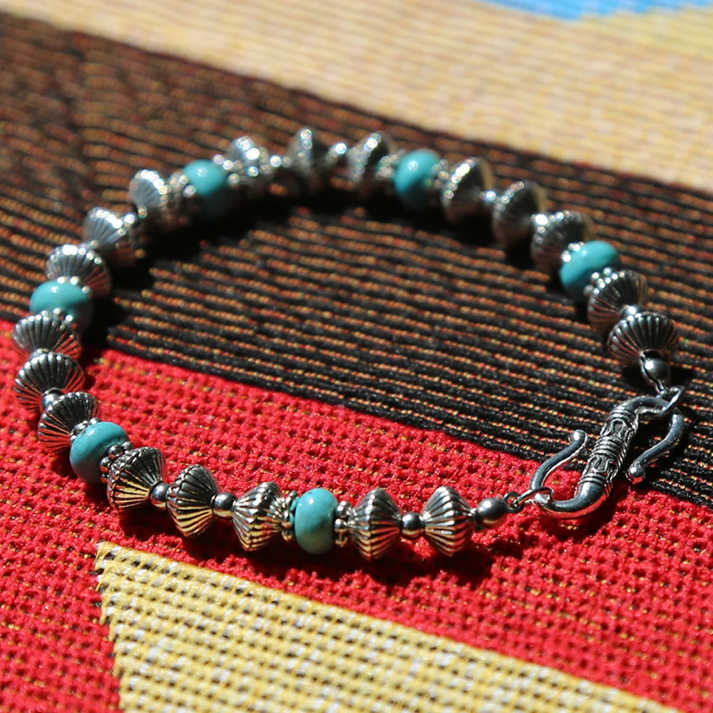Navajo 綠松石 串珠 手鏈