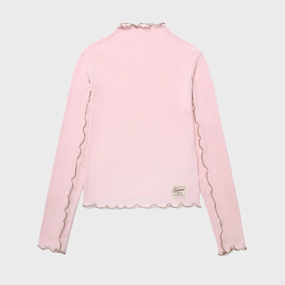 女裝 內襯 高領 長袖 Light Pink